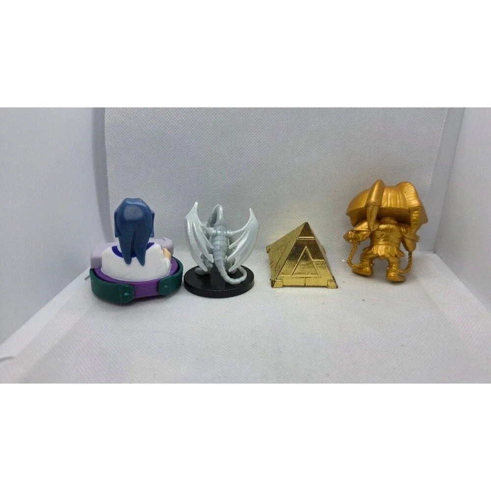 Yu-Gi-Oh! Mini Figure Lot Kaiba Blue-Eyes White Dragon Millennium Puzzle
